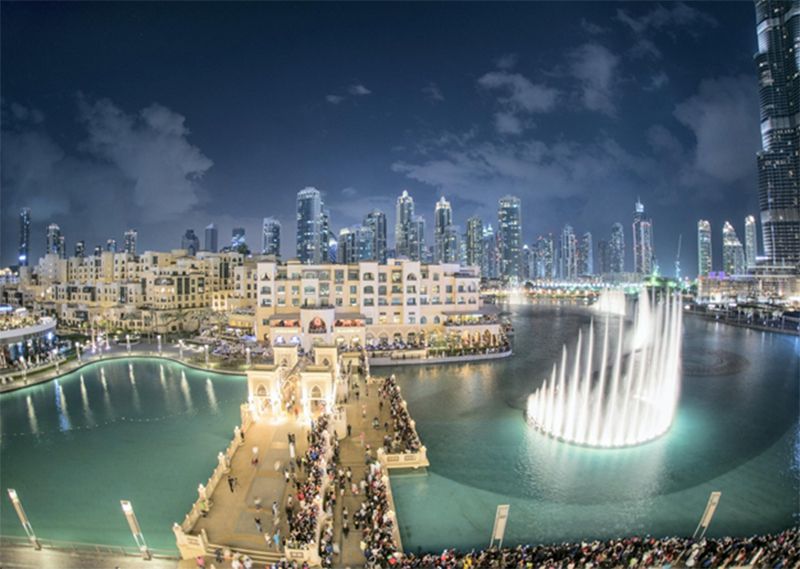 Đài phun nước ở Dubai - Đỉnh cao vũ điệu của nước