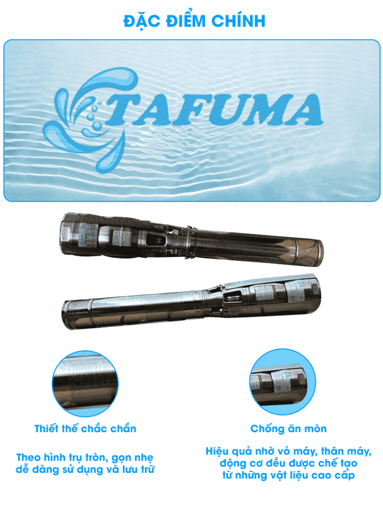 Bơm thả chìm trục đứng 6SP46-01