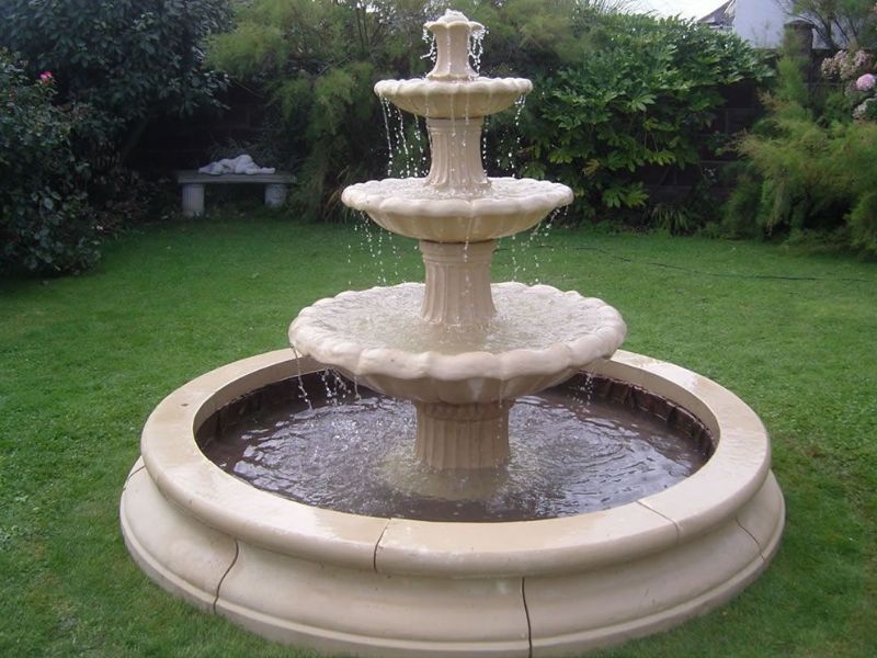 Đài Phun Nước Bằng Đá