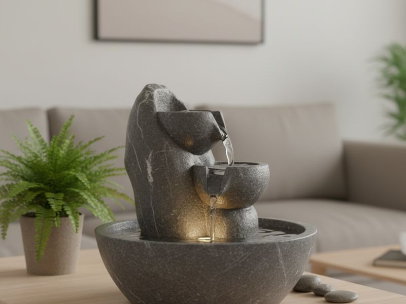 Đài phun nước bằng đá