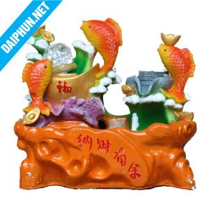 Đài phun nước mini Cá chép