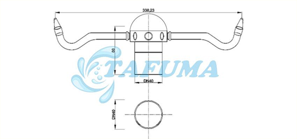 Đầu phun nước lốc xoáy YWN