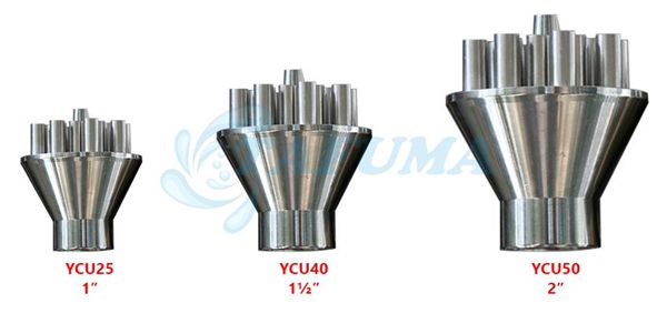 Đầu phun nước trụ cột YCU