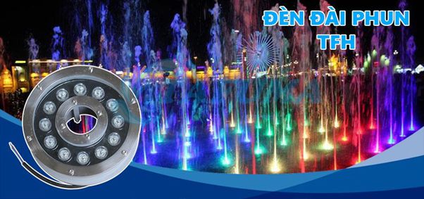 Đèn âm nước đài phun TFH