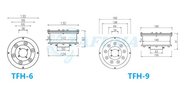 Đèn âm nước đài phun TFH