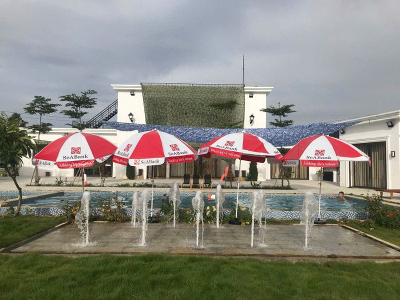 Tafuma Việt Nam thi công đài phun nước tại Quốc Oai, Hà Nội