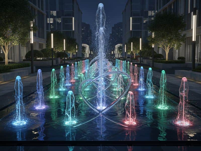 Thiết kế đài phun nước