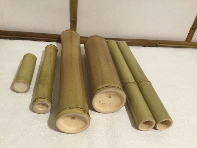 cách làm đài phun nước bằng tre