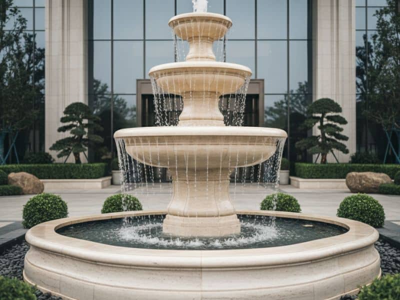 đài phun nước phong thủy