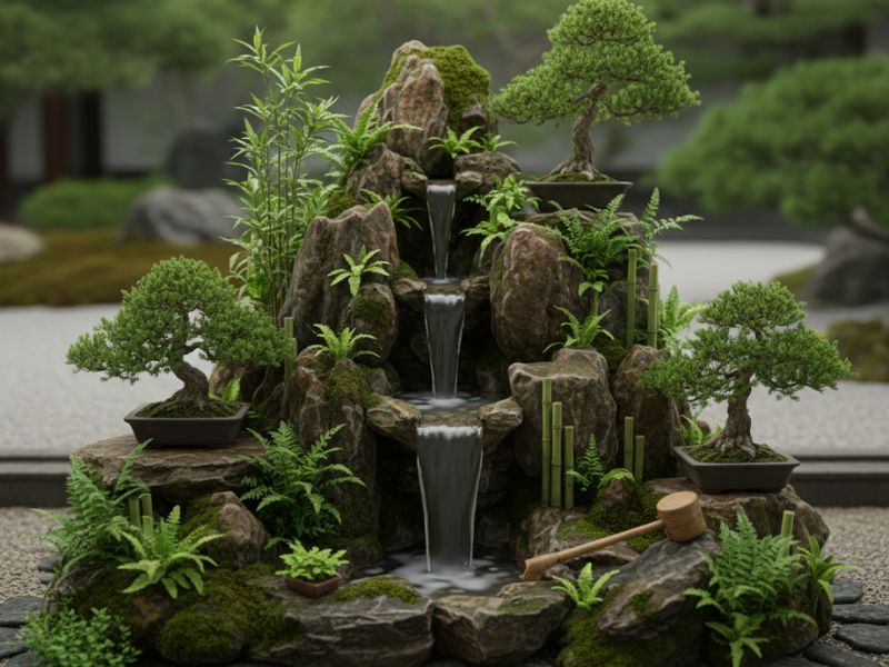 đài phun nước phong thủy