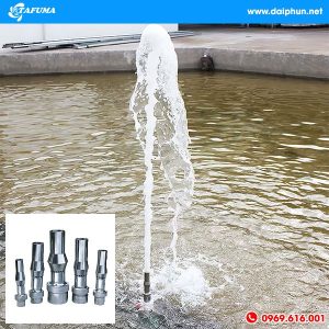 đầu phun nước dạng cột nước sủi bọt YAE