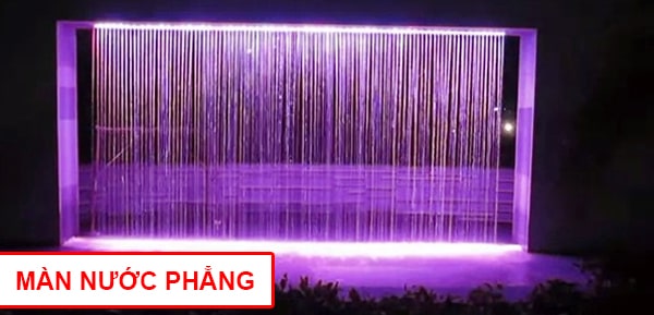 màn nước nghệ thuật