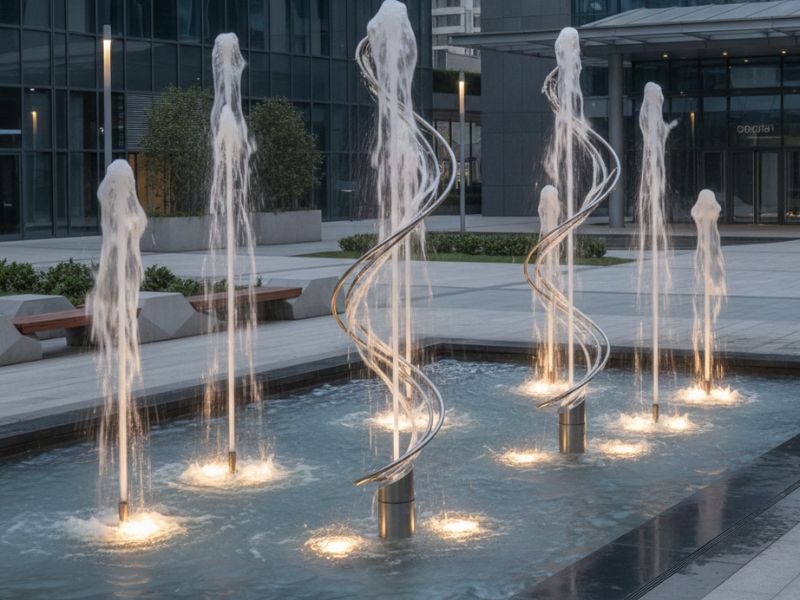 thiết bị đài phun nước