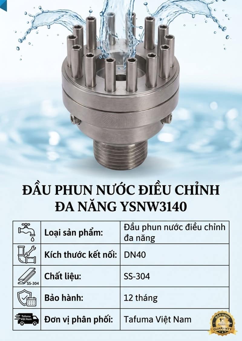 Đầu phun YSNW3140