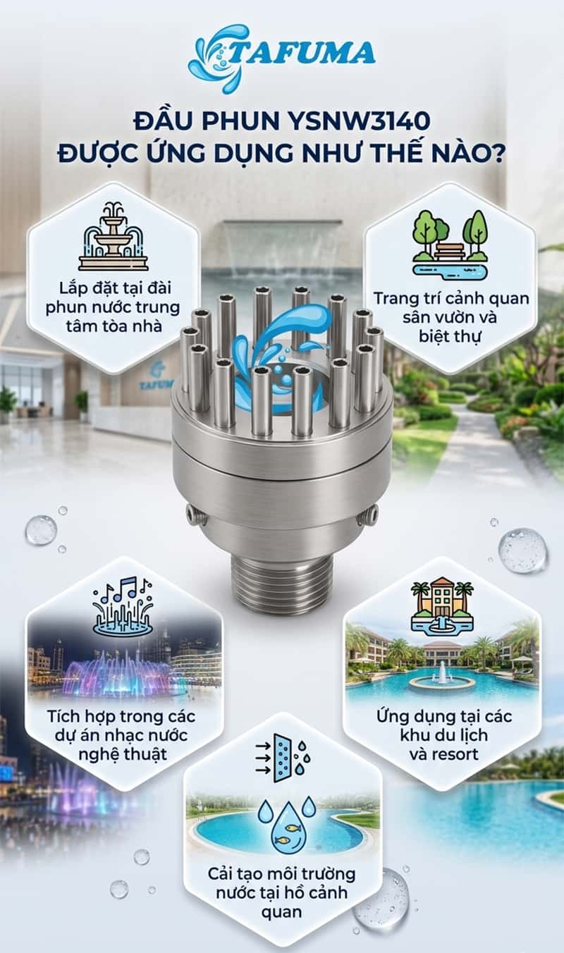 Đầu phun YSNW3140