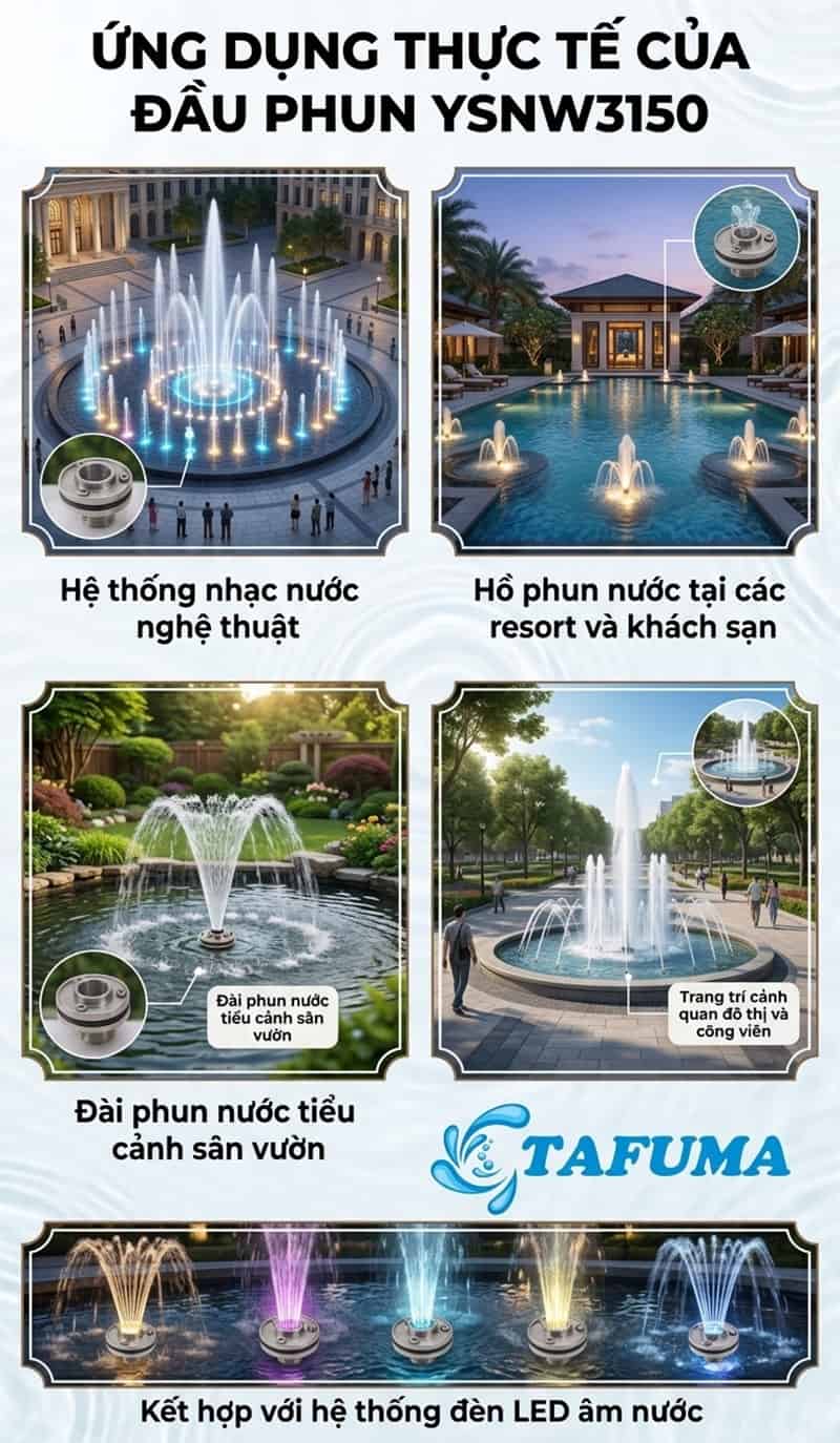 Đầu phun YSNW3150
