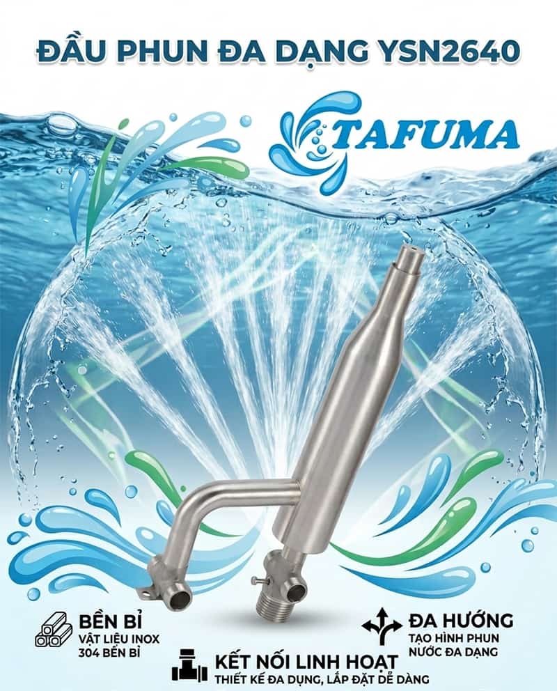 Đầu phun đa dạng YSN2640