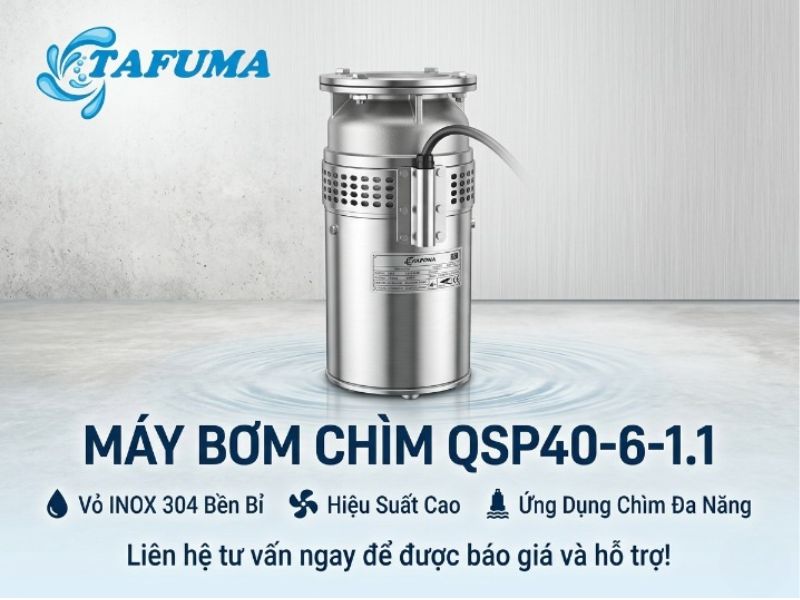 Máy bơm chìm QSP40-6-1.1