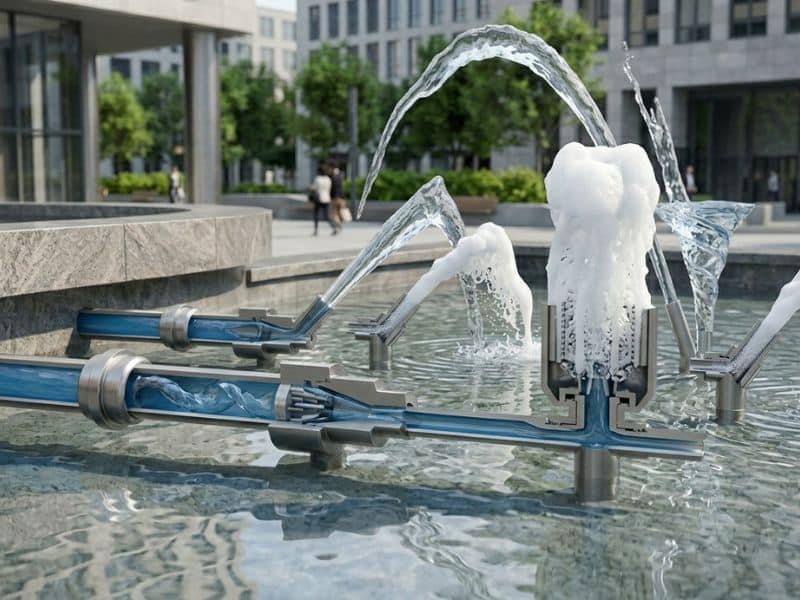 Nguyên lý hoạt động của vòi phun nước