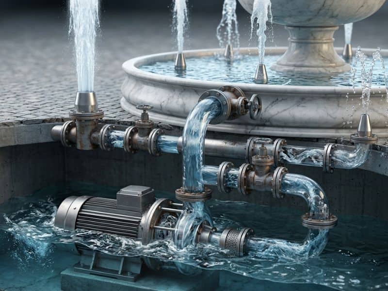 Nguyên lý hoạt động của vòi phun nước