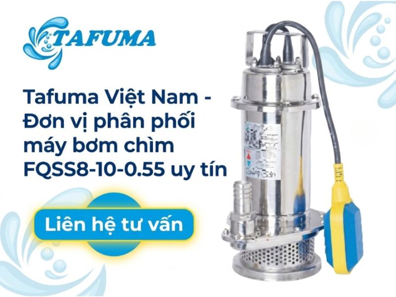 máy bơm chìm FQSS8-10-0.55