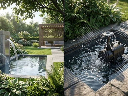 Thiết bị đài phun nước có gây ồn không