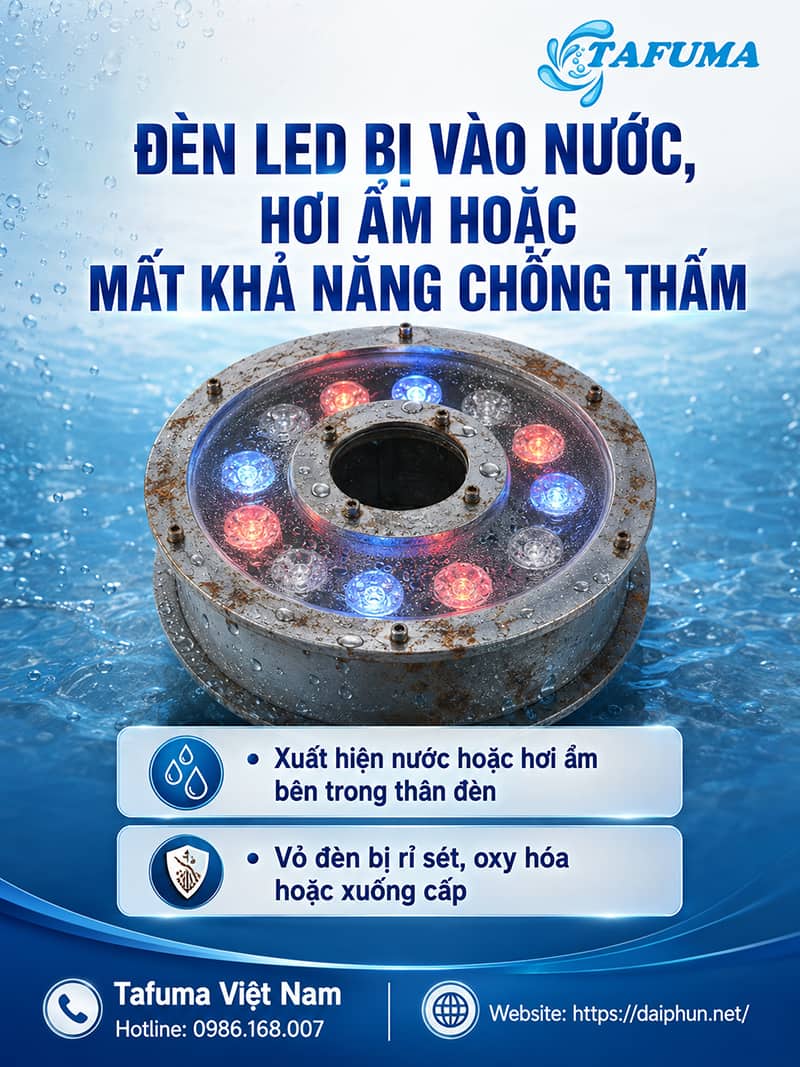Khi nào nên thay mới đèn LED dưới nước?