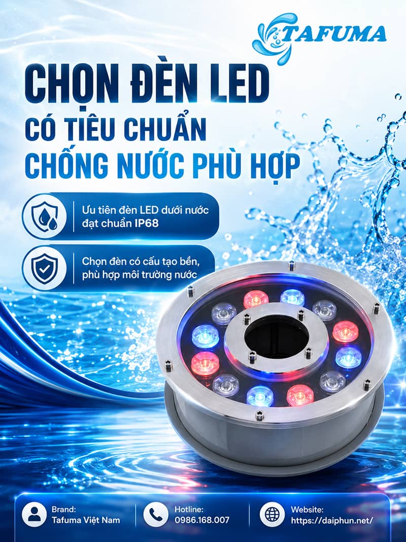 Khi nào nên thay mới đèn LED dưới nước